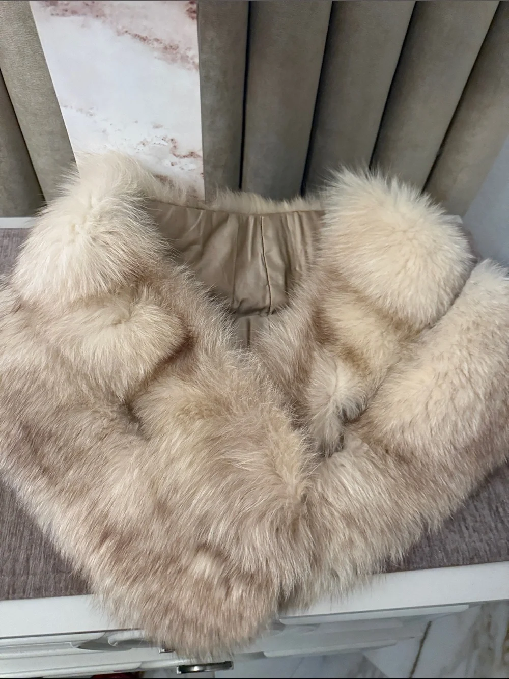 Real Fox fur stole